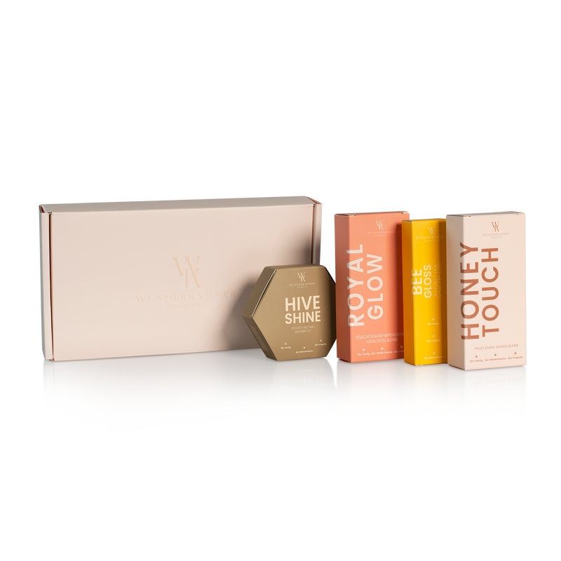 Wunderkammer Box – komplettes Bio Naturkosmetik Set mit allen 4 Produkten